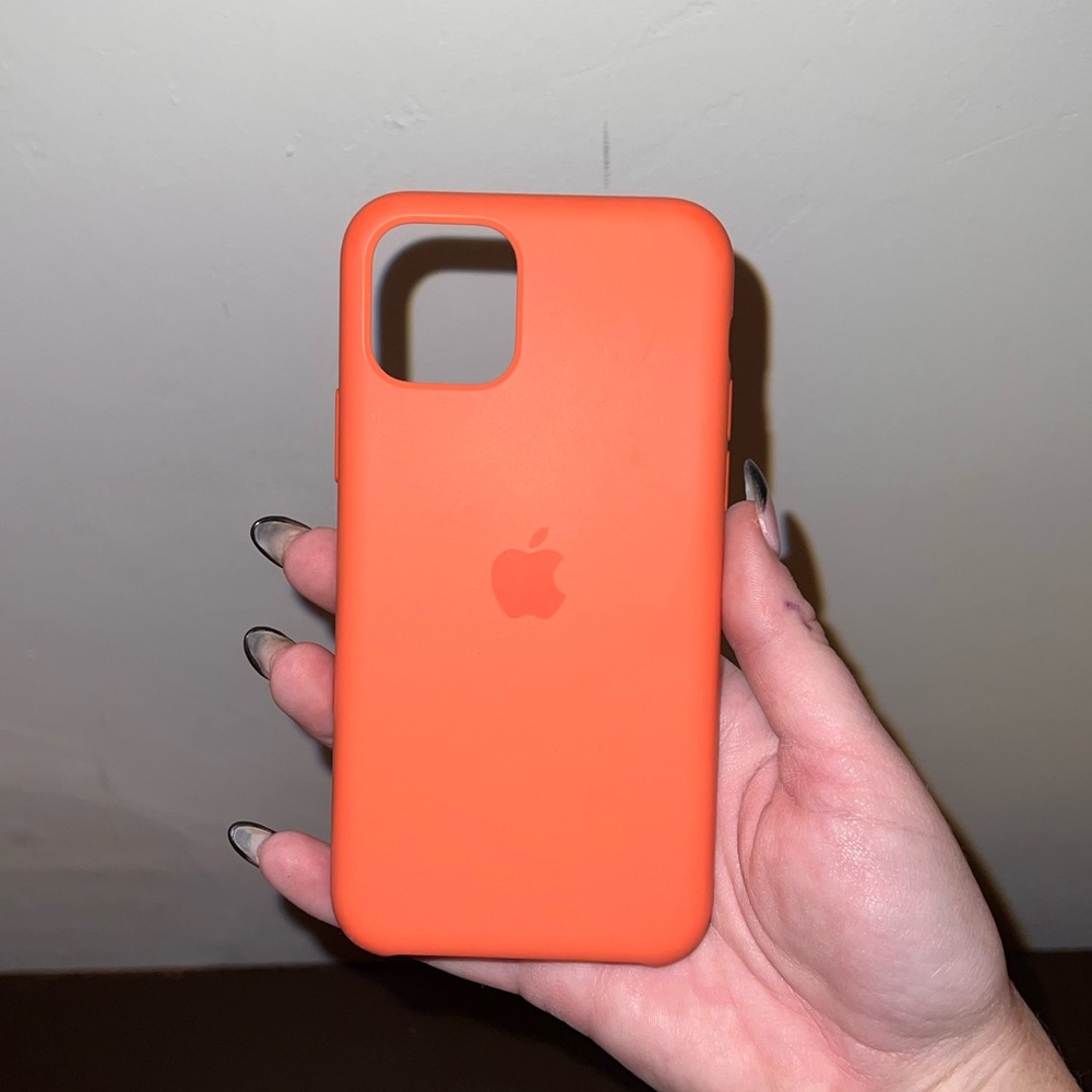 iPhone 11 Pro Apple Silicone Watermelon/Orange Case